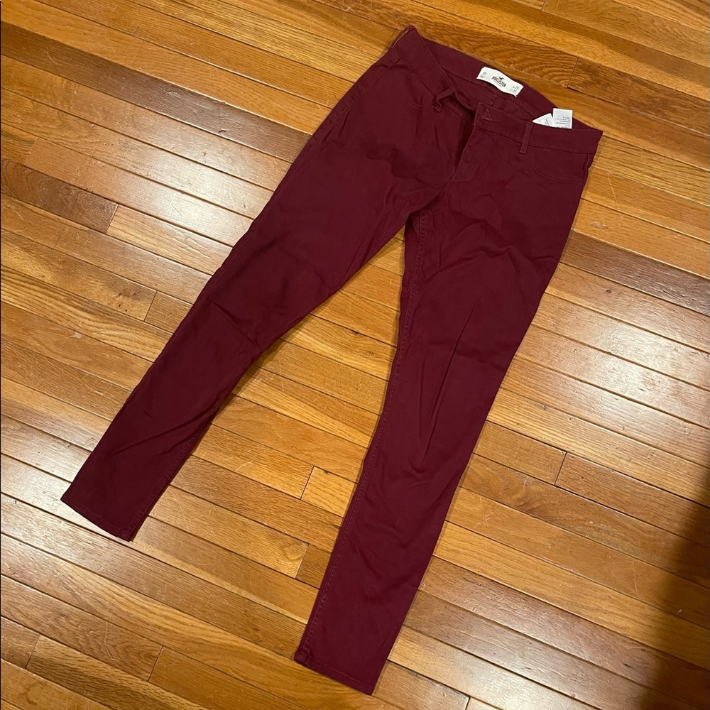 Maroon Pants